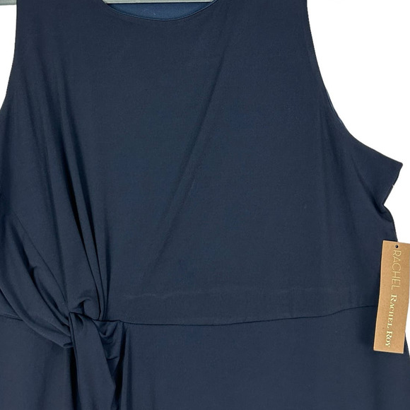 Rachel Rachel Roy Curvy Collection True Navy Sleeveless Dress 2XL - Picture 7 of 7
